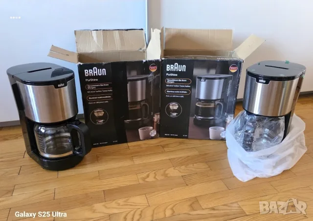 Кафемашина Braun KF 1500 BK PurShine, 1000 W, снимка 3 - Кафемашини - 56110819