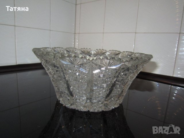   КРИСТАЛНИ ЧАШИ ; КУПИ;  КОШНИЦА; БОХЕМИЯ -ЧЕХИЯ;, снимка 12 - Чаши - 34317980