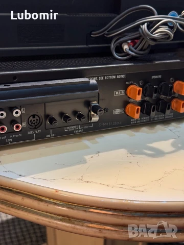Technics-грамофон SL-303-нов ремък,Дек RS-M215,Ресивър SA-103., снимка 7 - Ресийвъри, усилватели, смесителни пултове - 51115221