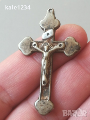 Старо кръстче. 1920г. Разпятието. Автентично. Исус Христос. Кръст.  Много старо, снимка 3 - Антикварни и старинни предмети - 36191269
