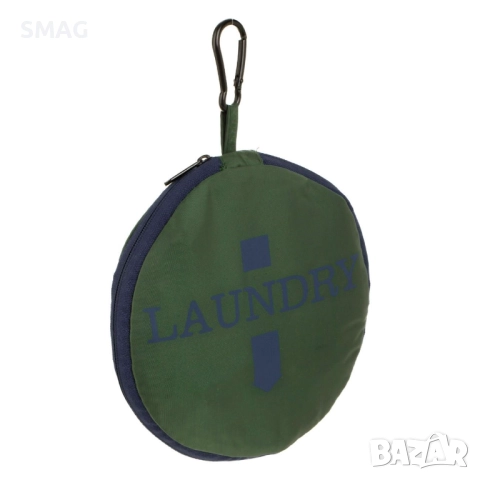 Сгъваема чанта за пране маслинено зелена 30 л_1244568, снимка 2 - Други - 52308441
