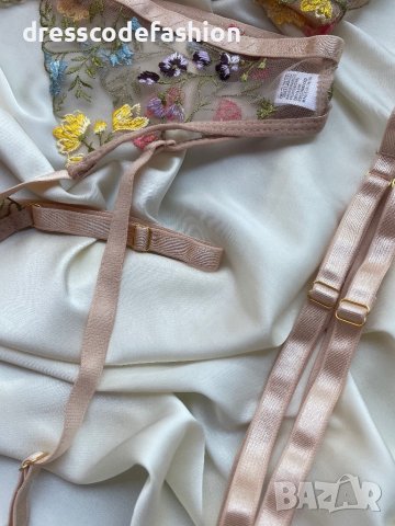 Луксозен троен сет дамско бельо , снимка 8 - Бельо - 41523007