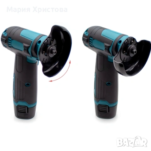 Безчетков ъглошлайф 12V - прецизно рязане и шлайфане, снимка 3 - Ъглошлайфи - 53738818