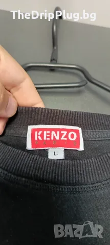 Kenzo Paris дамска блуза размер L (М) черна , снимка 3 - Блузи с дълъг ръкав и пуловери - 56200738