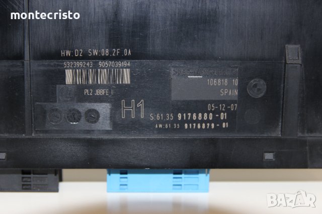 Комфорт модул BMW E90 Serie 3 (2004-2013г.) 532399243 / 6135917688001 / 10681810 / 106818 10, снимка 2 - Части - 40526579