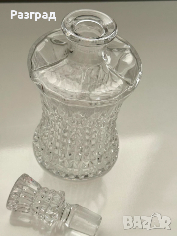 Кристална гарафа - декантер  бутилка за алкохол, снимка 6 - Други - 44682350