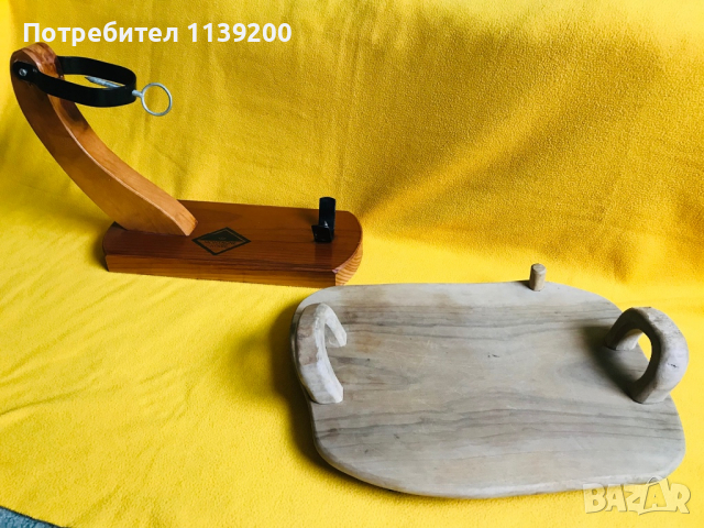 Френски стар поднос дъска за сервиране на мезета сирена, снимка 2 - Прибори за хранене, готвене и сервиране - 36136158