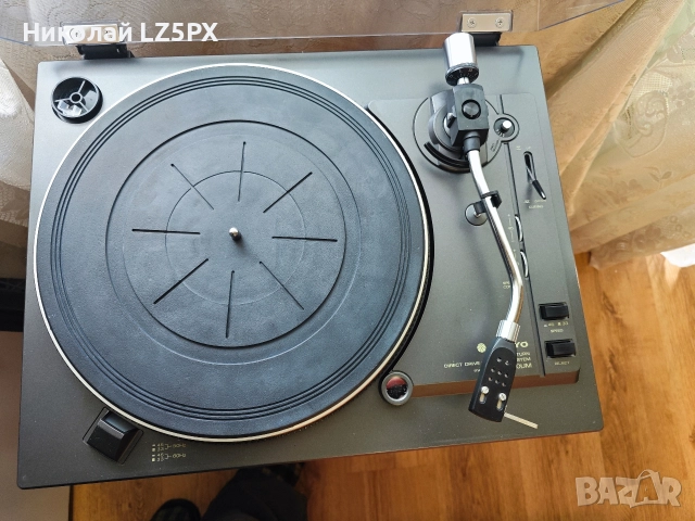 Продавам полуавтоматичен грамофон Sanyo TP-1020UM, снимка 6 - Грамофони - 52891515