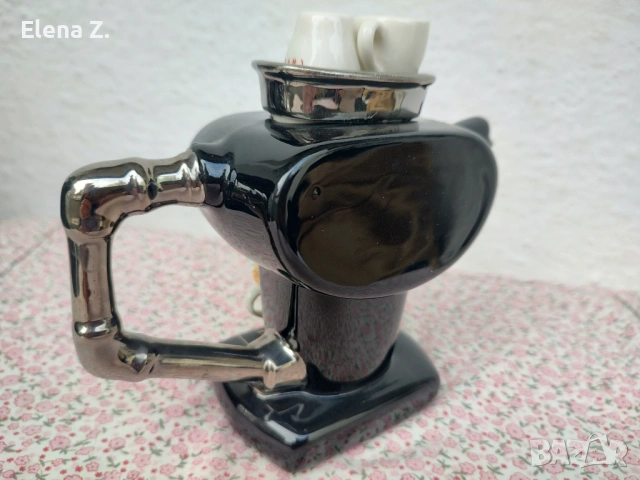 Чайник ретро машина за еспресо за колекционери, снимка 4 - Декорация за дома - 53704237