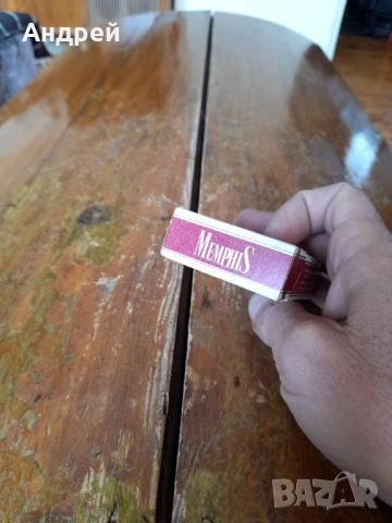 Стара кутия от цигари Memphis, снимка 5 - Колекции - 53608987