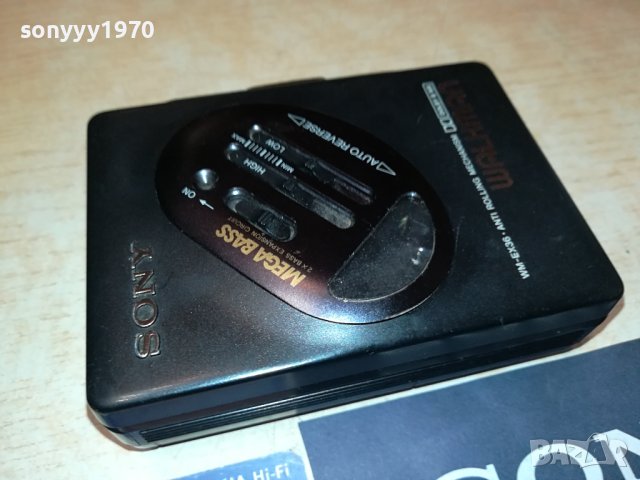 SONY WM-EX36 REVERSE WALKMAN 1707231839, снимка 11 - Радиокасетофони, транзистори - 41578167