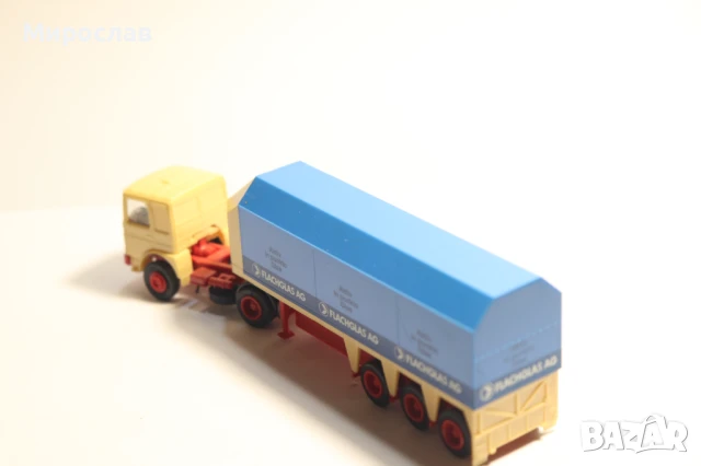 HERPA H0 1/87 MAN КАМИОН МОДЕЛ ТРАНСПОРТ НА СТЪКЛО, снимка 6 - Колекции - 50964939