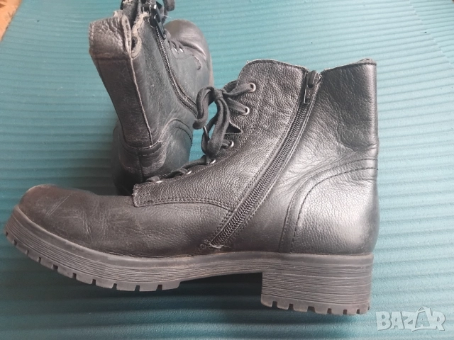 Дамски боти / ботуши - естествена кожа, 40 номер, снимка 4 - Дамски боти - 52356040