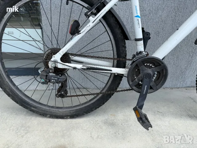 Бяло колело 26 цола  със скорости, снимка 6 - Велосипеди - 49809175