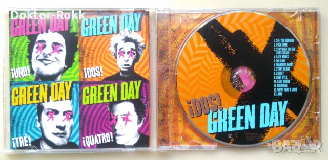 Green Day – ¡Dos! [2012, CD], снимка 3 - CD дискове - 42318450