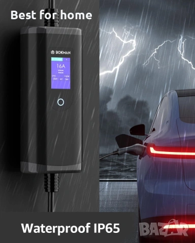 Зарядно устройство Bokman EV 7kW Тип 2 към CEE щепсел, 8M, снимка 5 - Части - 53710753