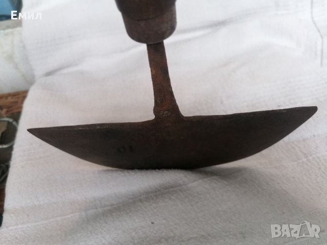 Автентичен стар кован сарашки нож, снимка 4 - Колекции - 36004149