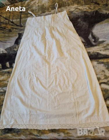 Автентична тъкана риза фуста комбенезон от северняшка носия