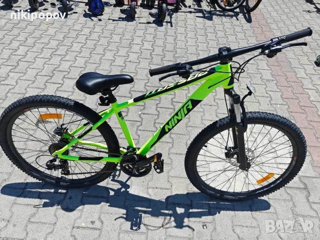 Промо велосипед 27.5" Passati NINJA жълт, снимка 3 - Велосипеди - 56081046