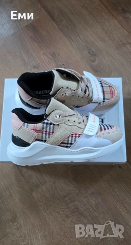 Burberry сникърси дамски обувки нови модели , снимка 5 - Маратонки - 52577504