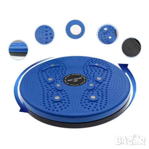 Въртящ се диск за фитнес, корем, ханш, бедра, снимка 3 - Фитнес уреди - 48256838