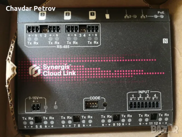 Интелигентен IoT шлюз и контролер за достъп Genetec Synergis Cloud Link