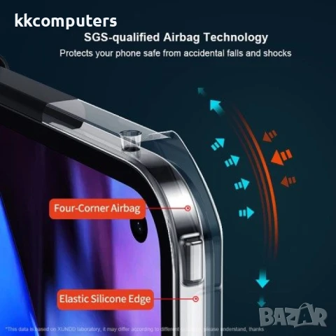 Google Pixel 9 Pro Fold 5G XUNDD Силиконов Калъф TPU+Acrylic и Протектор, снимка 3 - Калъфи, кейсове - 51122207