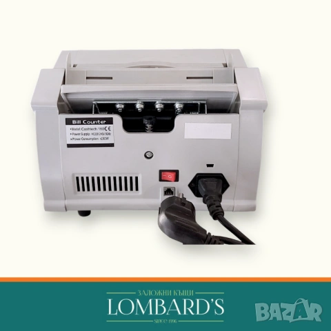 Банкнотоброячна машина Cashtech 160 UV/MG, N: 1133788, снимка 2 - Други машини и части - 53496941