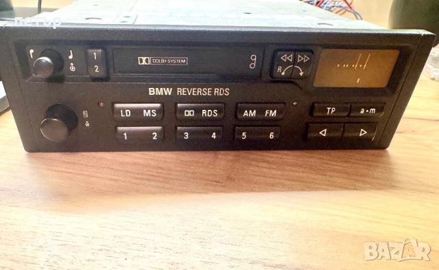 Касетофон bmw REVERSE RDS bmw e30 e36 e34 e28 e31, снимка 2 - Радиокасетофони, транзистори - 52421380