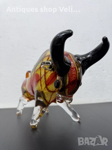 Стъклена скулптура MURANO №7560, снимка 3 - Антикварни и старинни предмети - 52245533