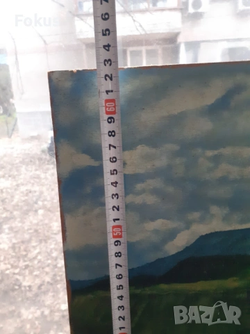 Уникална картина "Конникът'' масло на фазер худ. Иванов, снимка 6 - Антикварни и старинни предмети - 53395317