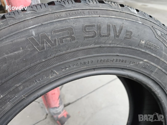 4бр. 225/65 17 зимни гуми NOKIAN WR SUV 3, снимка 7 - Гуми и джанти - 53127009