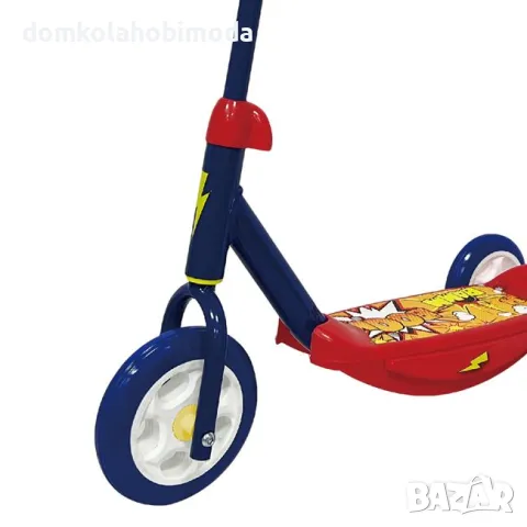 Тротинетка, Метална деткса с големи гуми, 140х27мм/120х27мм, снимка 3 - Скутери и тротинетки - 47915145