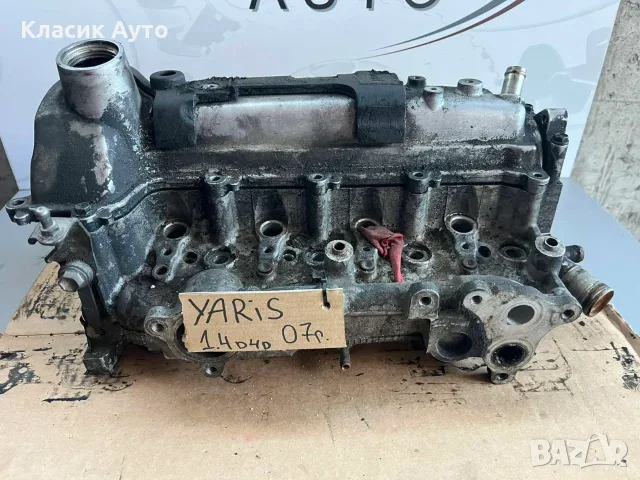 Цилиндрова глава Toyota Yaris 1.4d4d, снимка 4 - Части - 55799757
