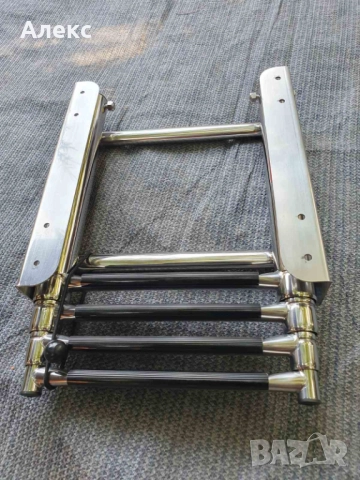 Стълба за яхта/лодка, 3 или 4 стъпала, неръждаема стомана