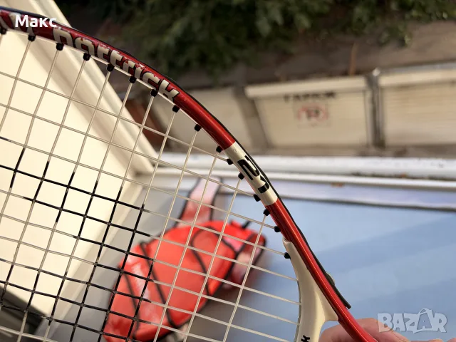 Детска тенис ракета Wilson Hattrick T-101 — 21”, снимка 5 - Тенис - 56023084