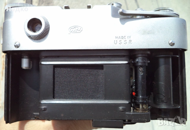 Ретро механичен лентов фотоапарат ФЕД-4, снимка 9 - Антикварни и старинни предмети - 53671541