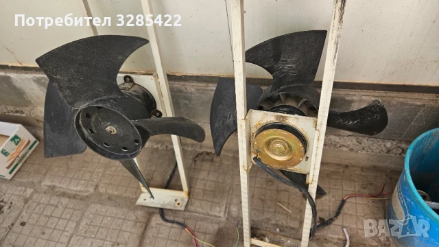 голям вентилатор за климатик външно тяло