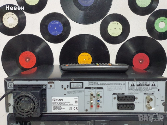 Видео + DVD FUNAI WD6D-M101, снимка 10 - Ресийвъри, усилватели, смесителни пултове - 51834586
