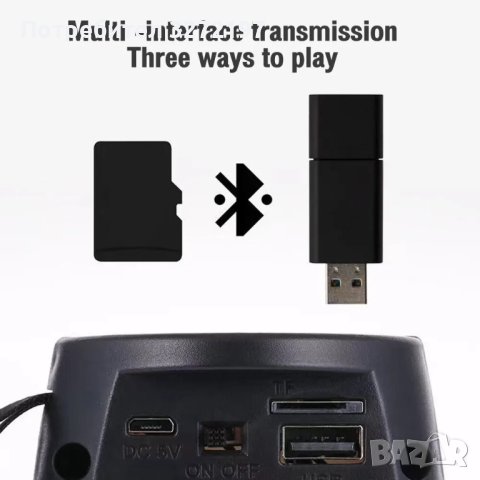 S12 Bluetooth мощен високоговорител - субуфер ,FM радио,множество LED светлини, снимка 10 - Bluetooth тонколони - 42370473