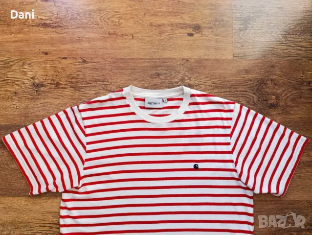 Тениска Carhartt WIP Champ, снимка 2 - Тениски - 47474117