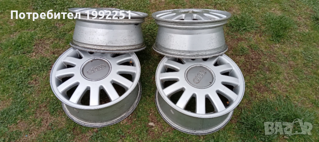 4бр. ляти джанти 6J15 ET38 5x100мм. Свалени са от Audi A3. Внос от Германия. Цената е за комплекта., снимка 8 - Гуми и джанти - 36300976