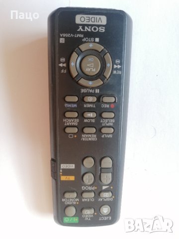 Sony RMT-V256A TV Video VCR Remote Control Original, снимка 5 - Дистанционни - 41642624