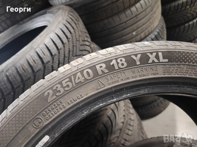 4бр.лятни гуми 235/40/18 Semperit, снимка 3 - Гуми и джанти - 53210191