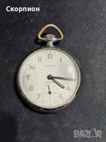 Джобен часовник - КIENZLE - ФР ГЕРМАНИЯ, снимка 8 - Джобни - 50843777