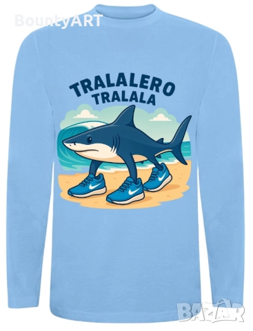 Детска блуза Тралалеро Тралала, снимка 1