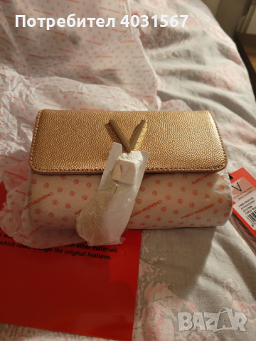 Дамска чанта VALENTINO - розова, чисто нова, оригинал, уникат!, снимка 8 - Чанти - 44783040