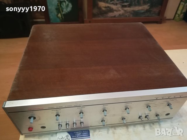 SHAKARD A-820 amplifier-made in japan 0602241134, снимка 3 - Ресийвъри, усилватели, смесителни пултове - 44158904