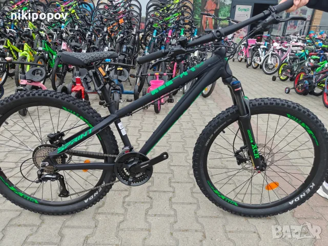 Промо велосипед 26" Sprint PRIMUS черен/зелен, снимка 2 - Велосипеди - 56069985
