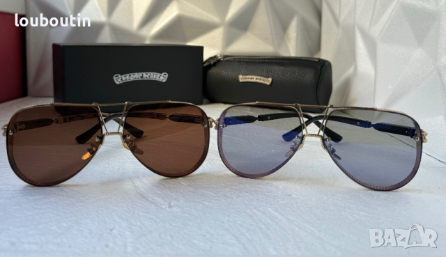 CHROME HEARTS мъжки слънчеви очила, снимка 10 - Слънчеви и диоптрични очила - 44700860